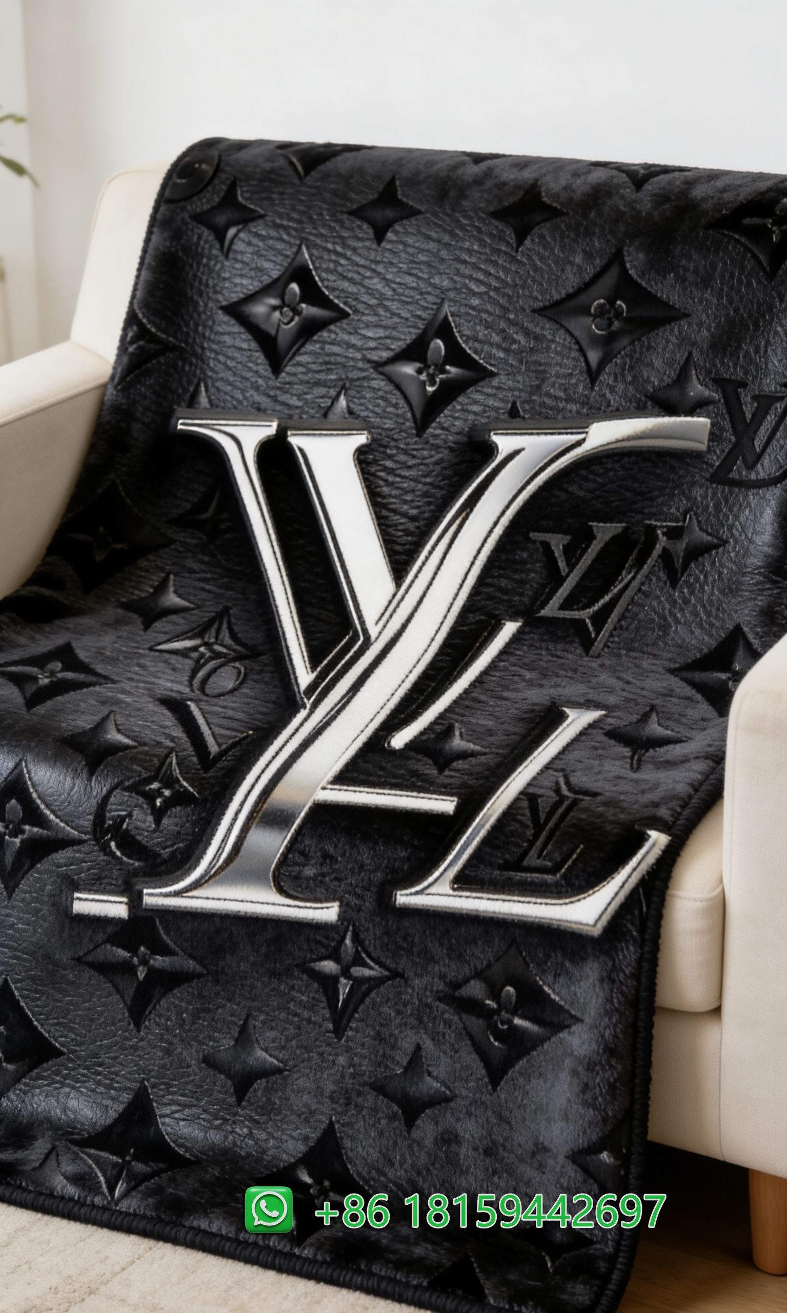 Louis Vuitton Throw Blankets